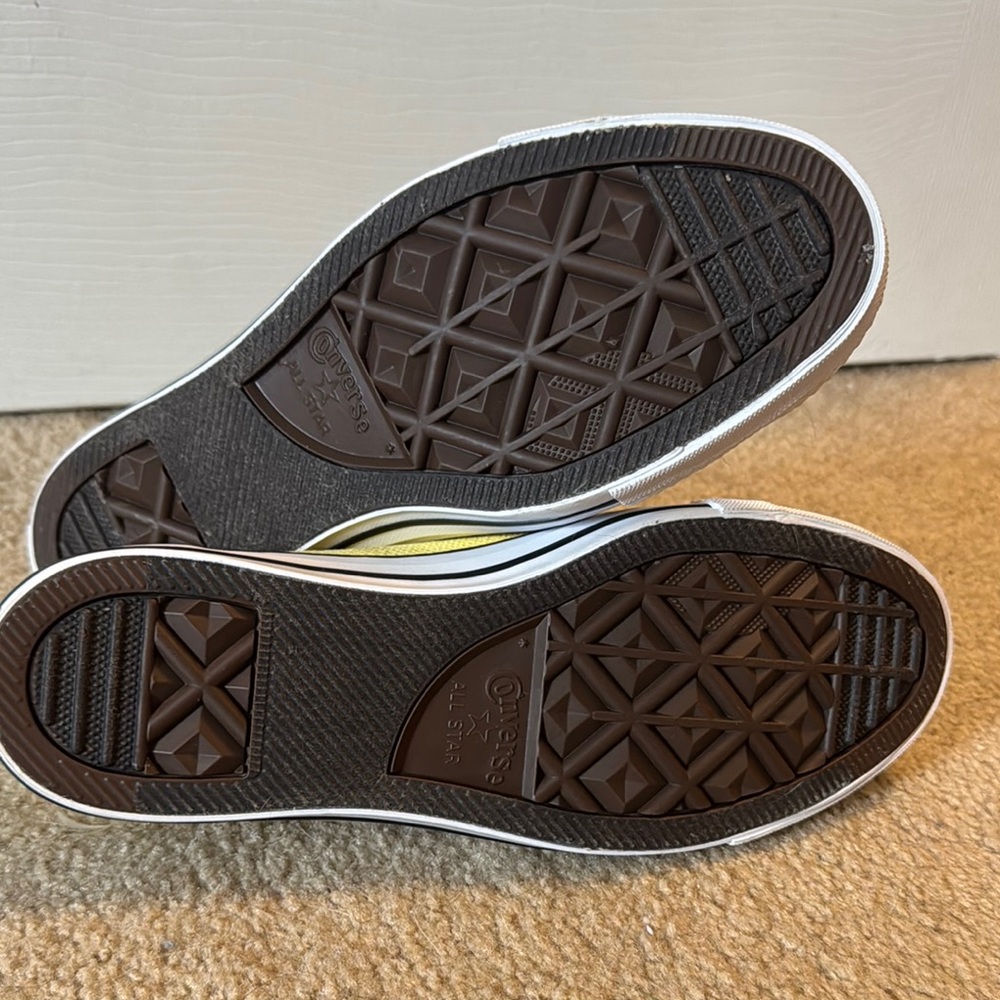 Converse Women’s Bright Yellow Sneakers - Picture 5 of 6